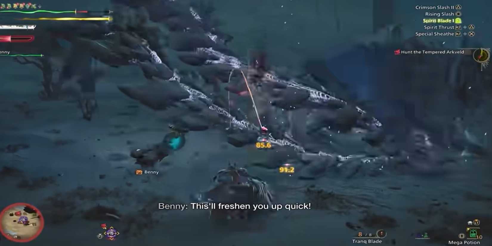 Monster Hunter Wilds long sword arkveld