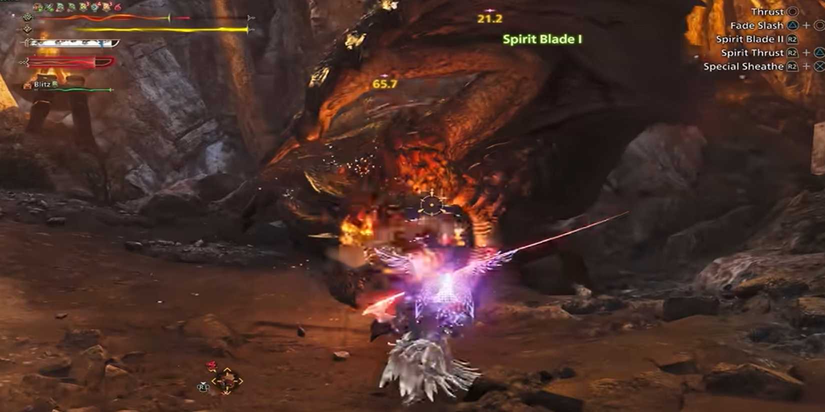 Monster Hunter Wilds long sword rathalos