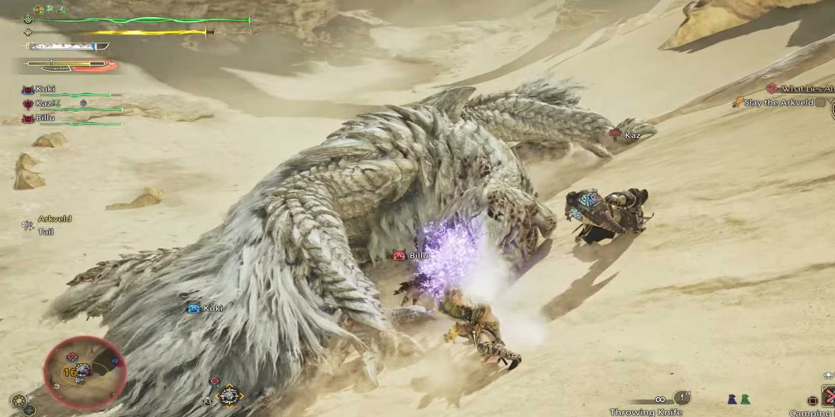 Monster Hunter Wilds Switch axe arkveld