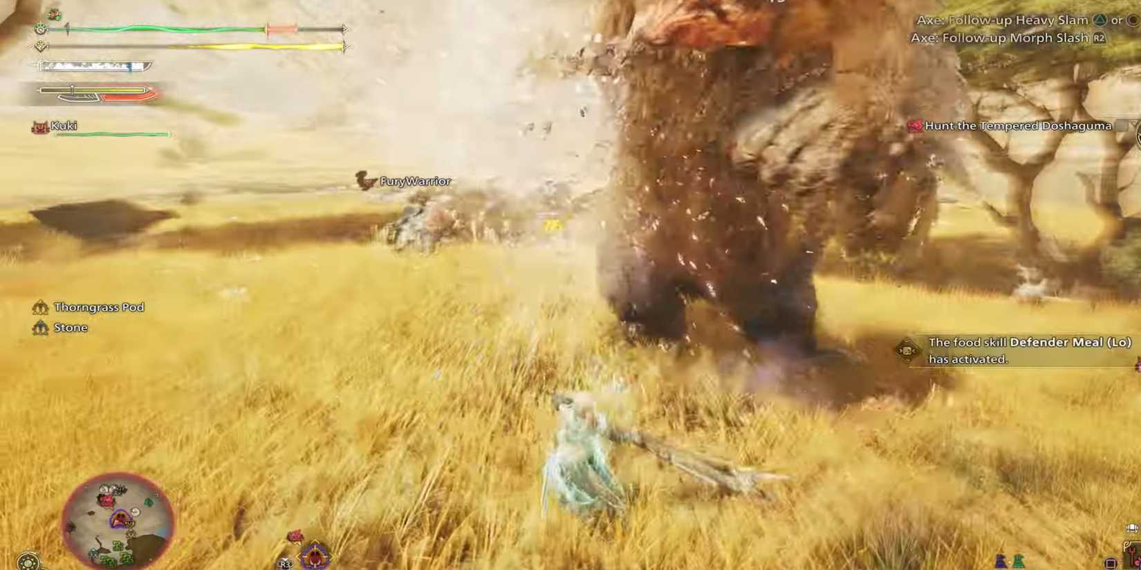 Monster Hunter Wilds Switch Axe doshaguma