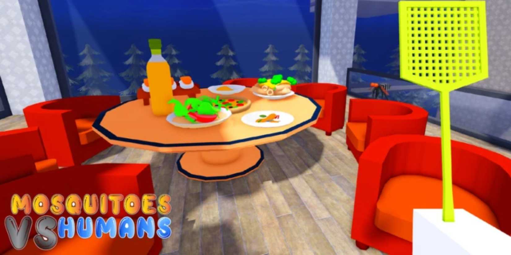 Mosquitoes VS Humans - room