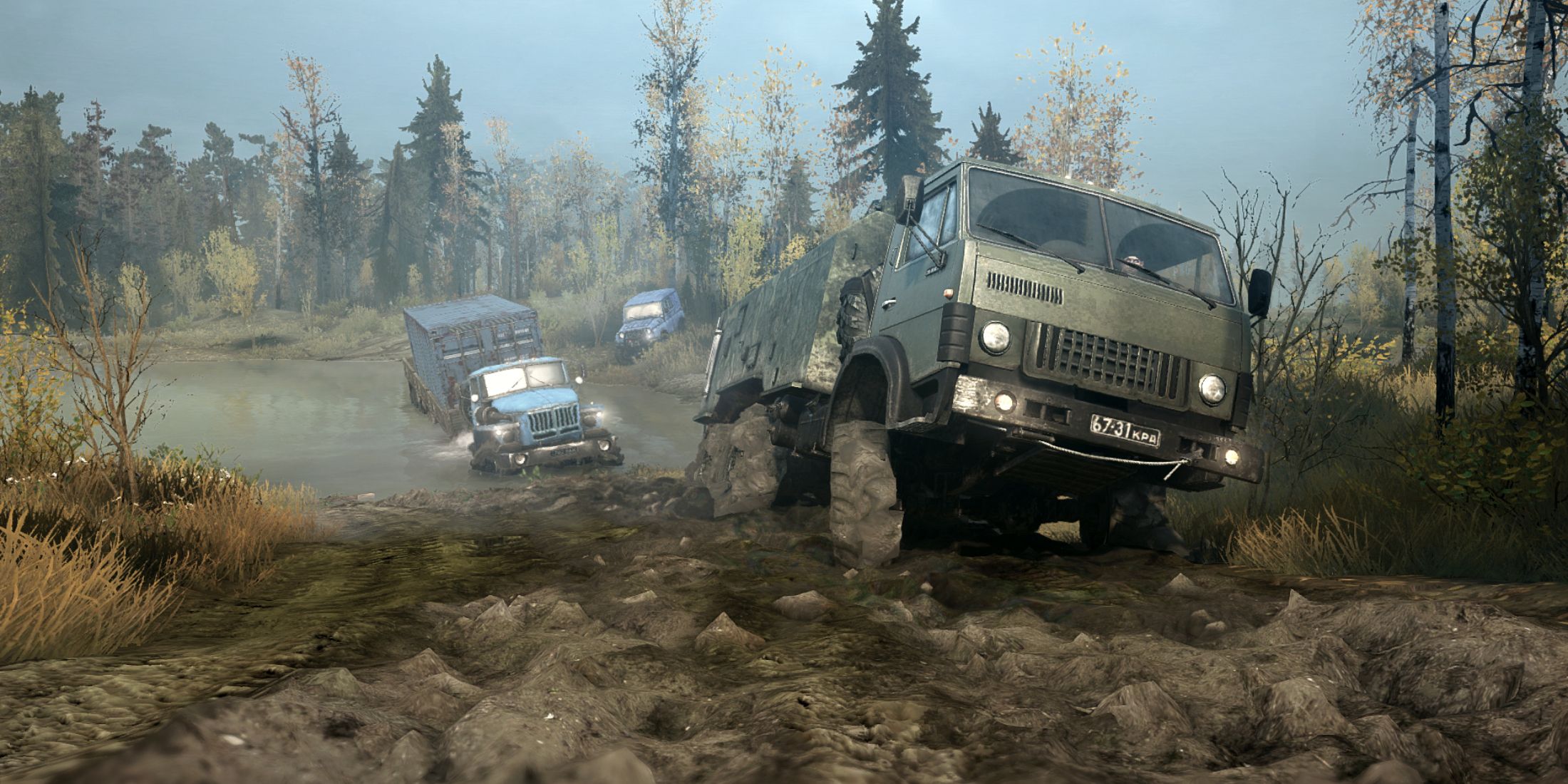 mudrunner game trucks