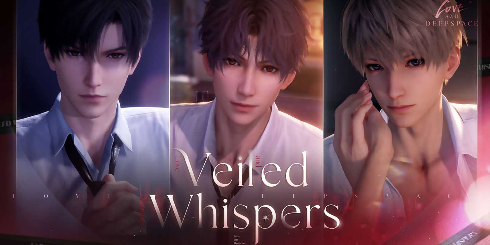 multi banner veiled whispers in love and deepspace