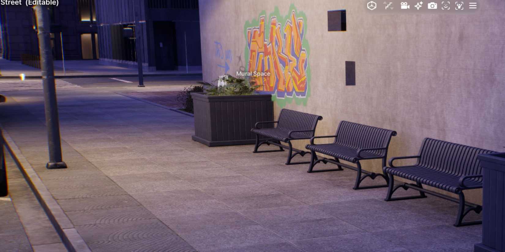 mural space location inzoi