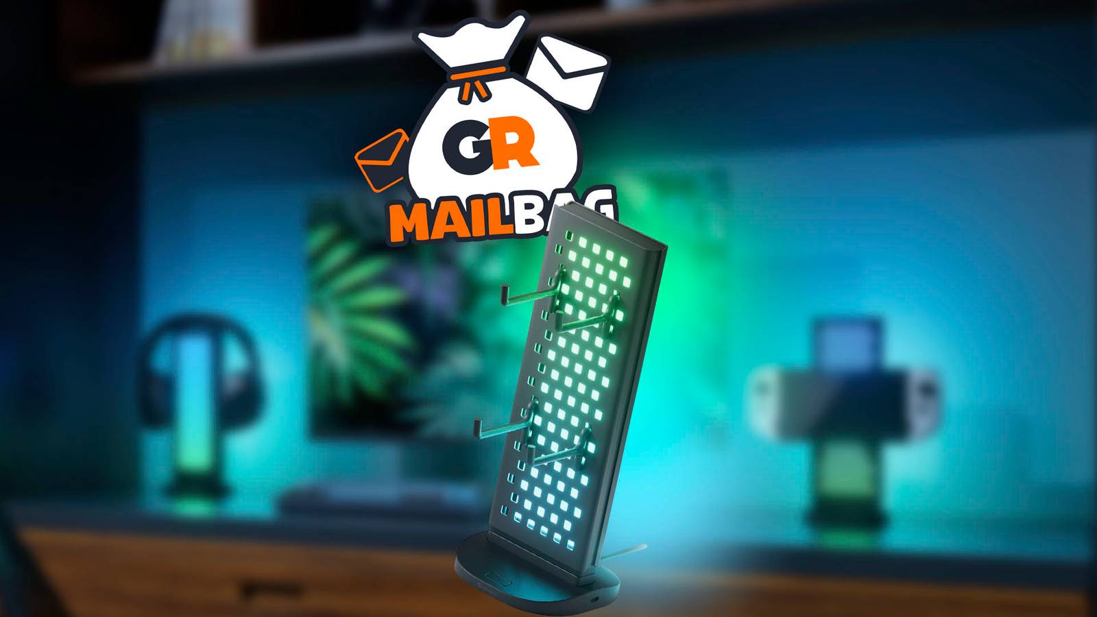 Nanoleaf Pegboard Desk Dock Unboxing - Game Rant Mailbag