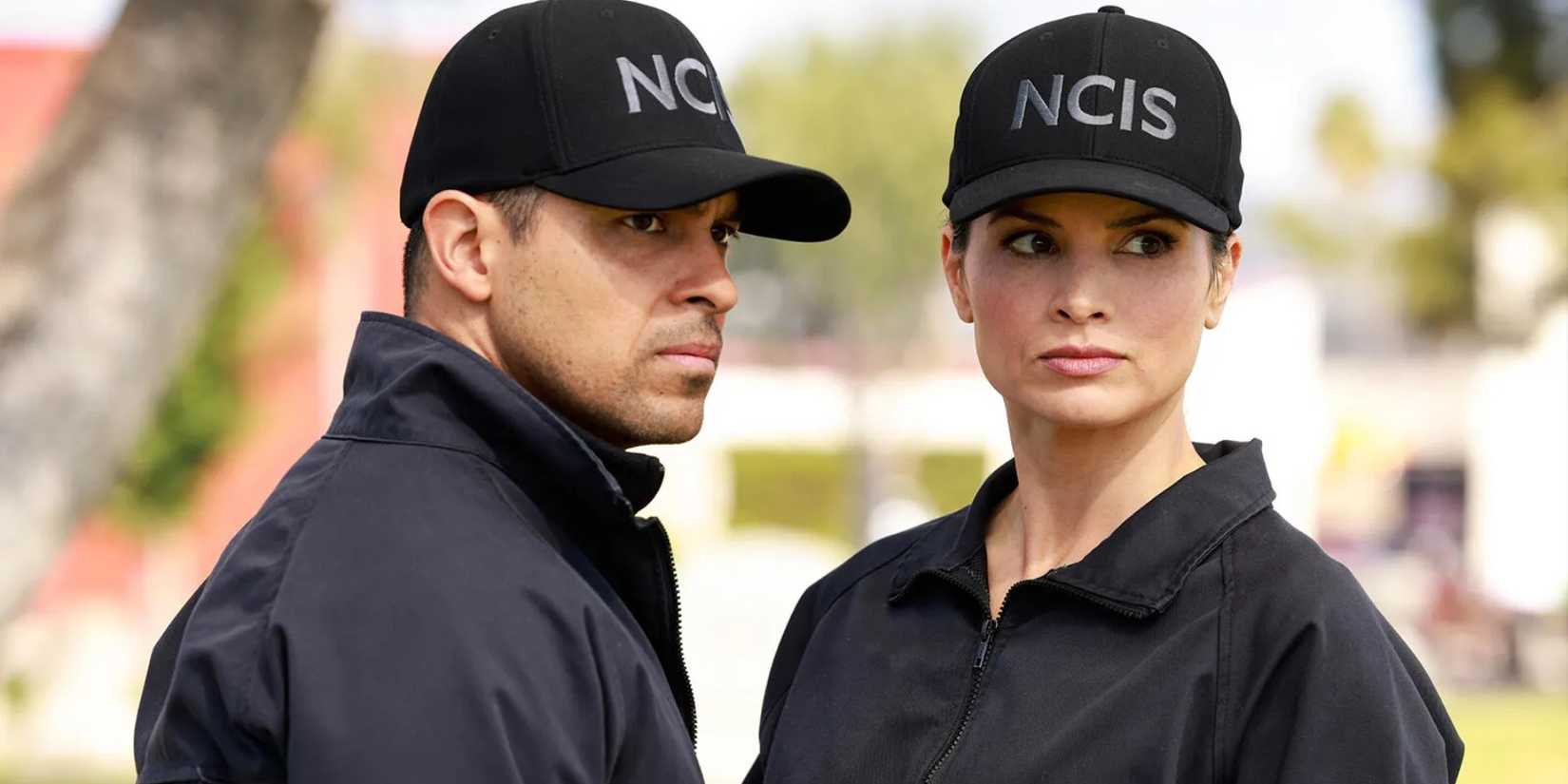 Nick Torres (Wilmer Valderrama) and Jessica Knight (Jessica Law) on NCIS