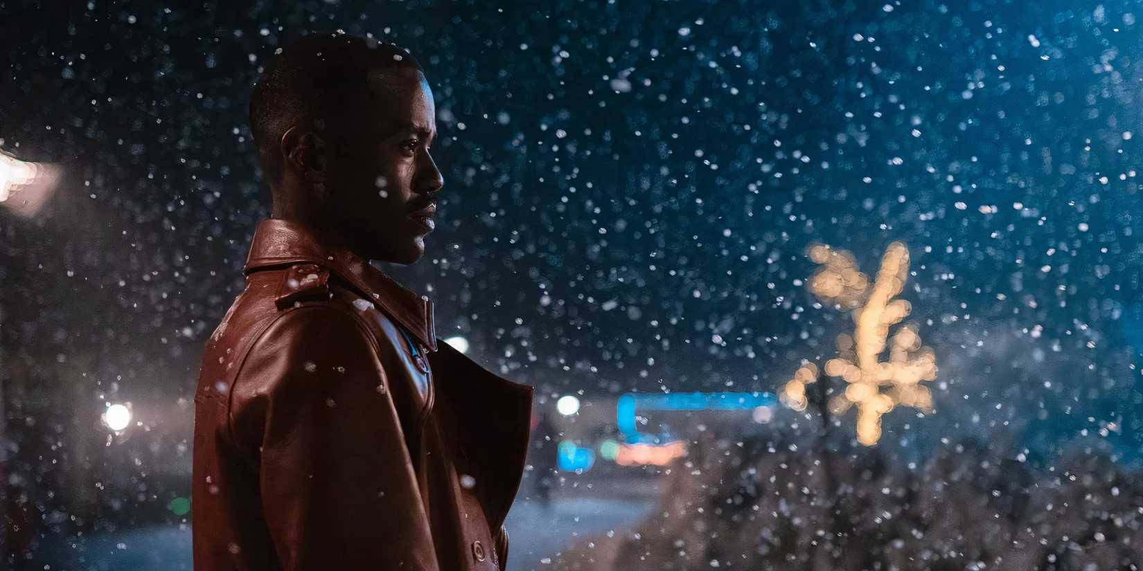 Ncuti Gatwa being emotional as Doctor Who 