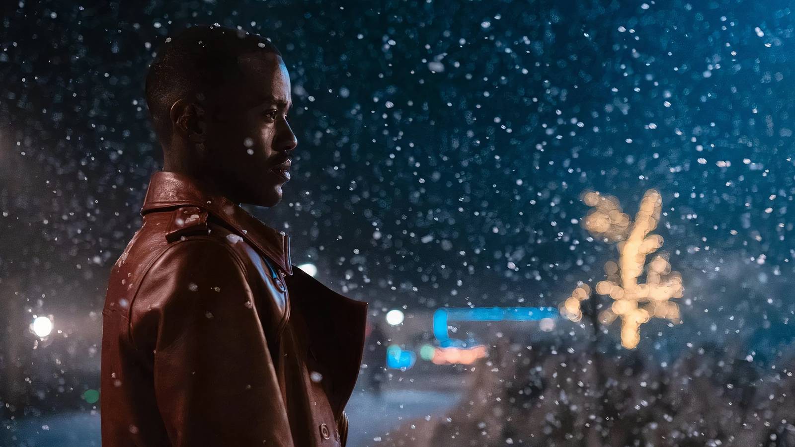 Ncuti Gatwa being emotional as Doctor Who 