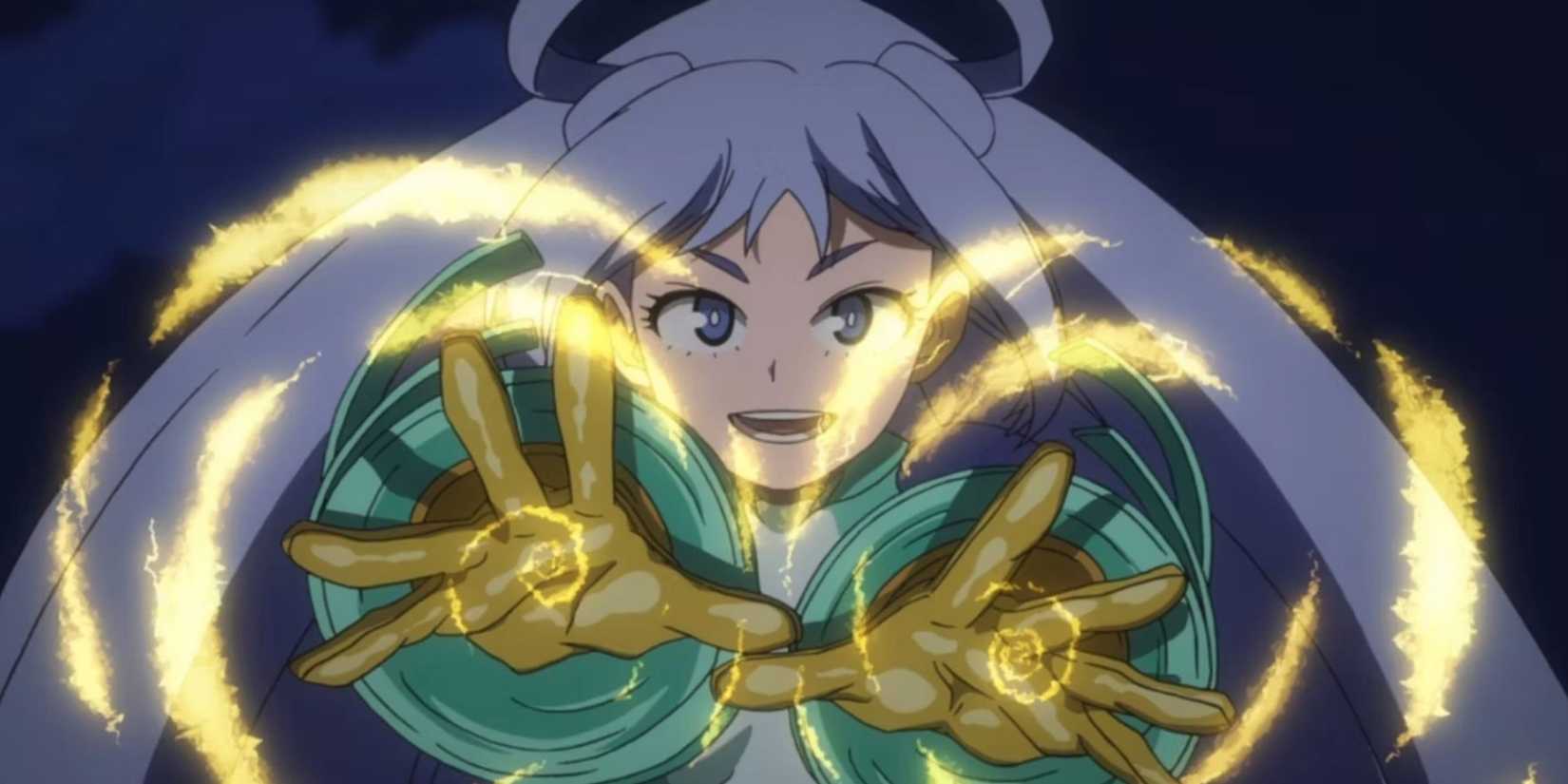 Nejire Hado, not the strongest first year student in My Hero Academia