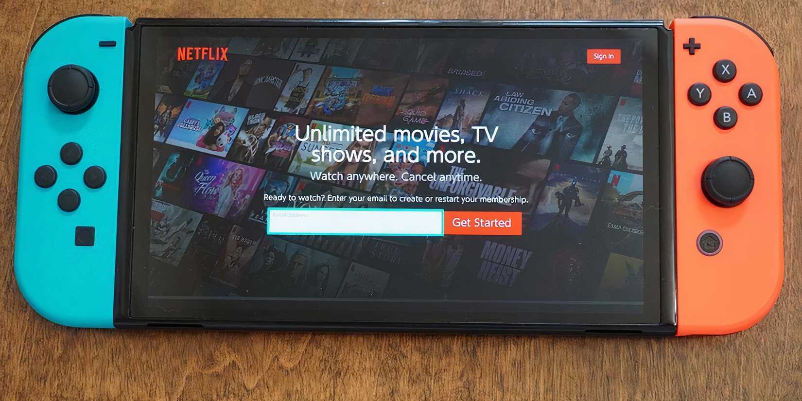 Netflix on a Switch