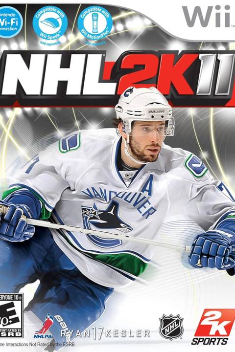 NHL 2K11 video game cover art tag