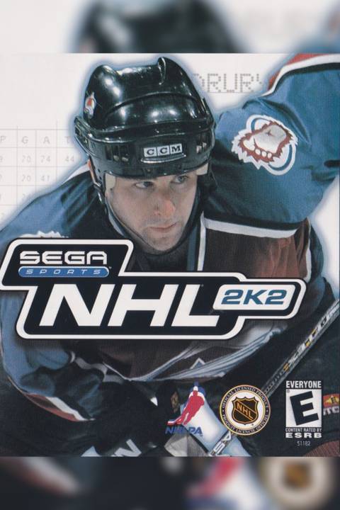 NHL 2K2 video game cover art tag