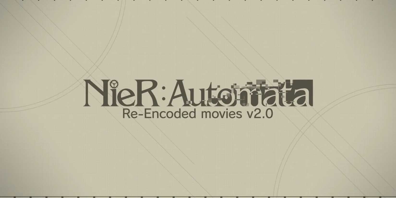 NieR Automata ReEncoded Movies Mod main image seen on the modpage