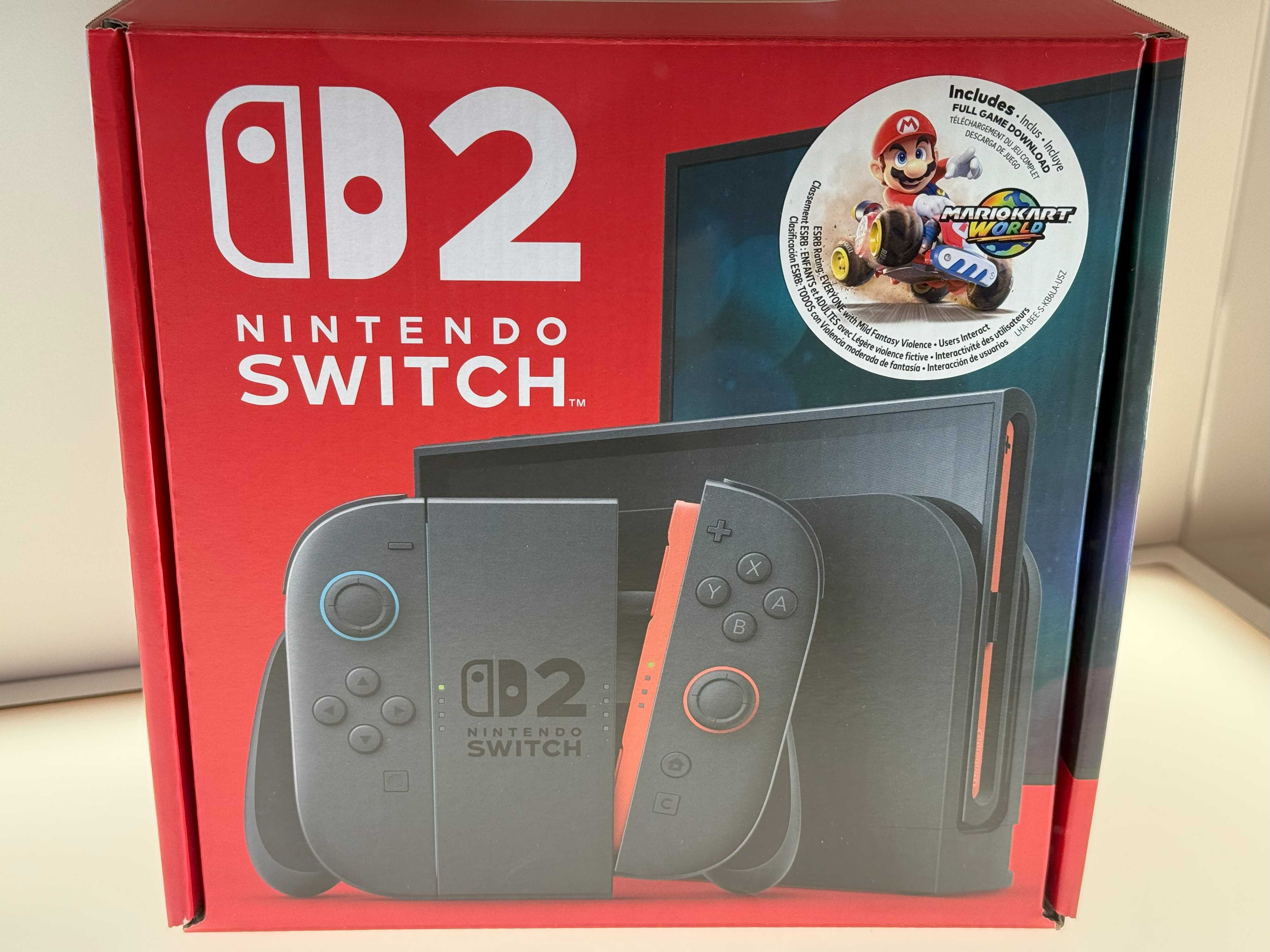 Boxed Switch 2 Nintendo Switch 2 Hands-On Preview: Playing Mario Kart, Donkey Kong ...