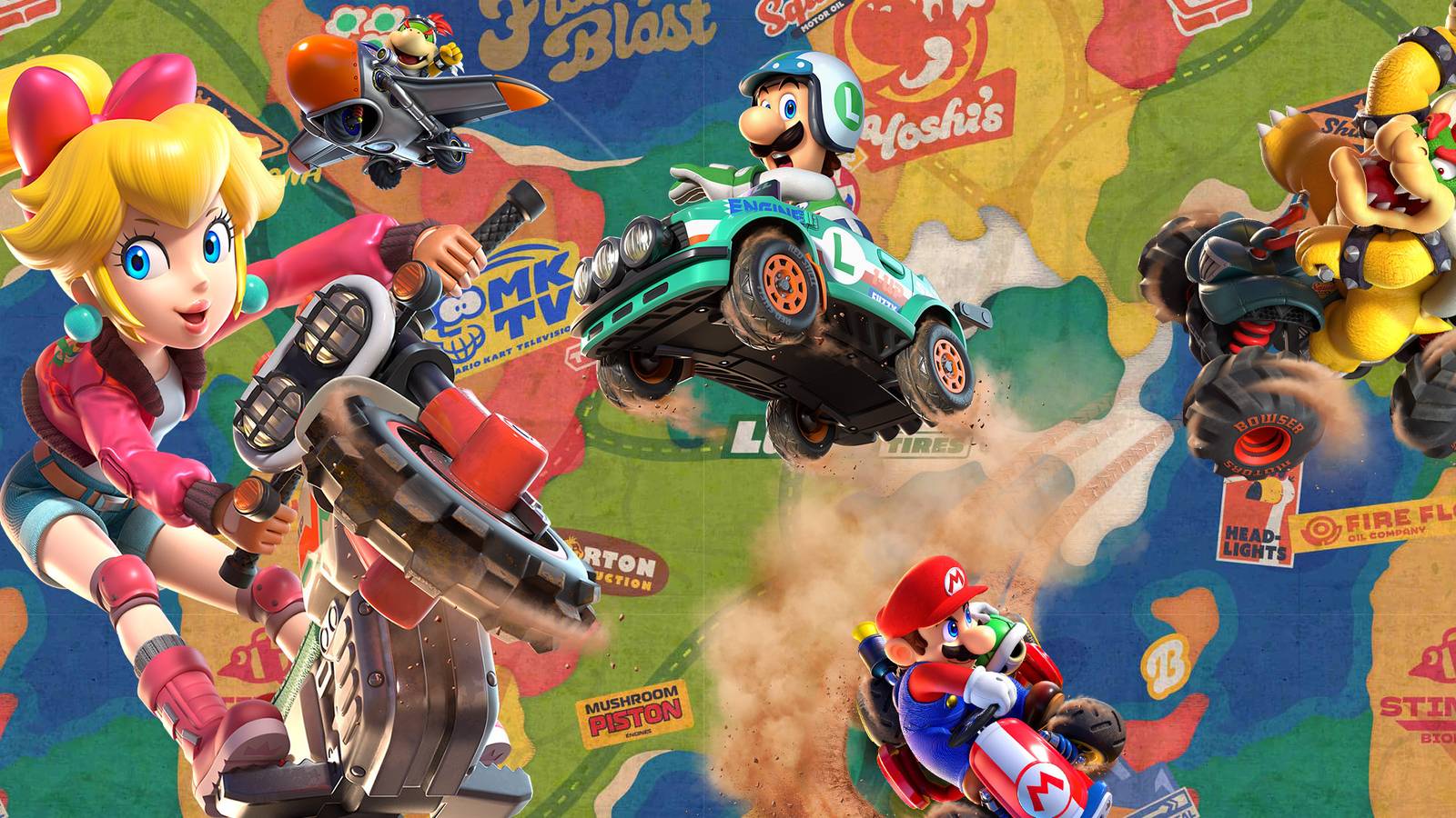 Nintendo Switch 2 Mario Kart World All New Characters