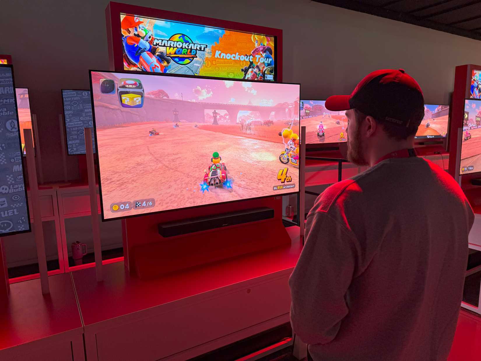 nintendo switch 2 playing knockout tour