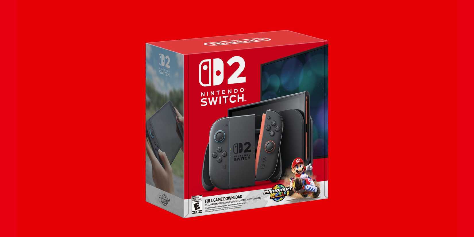 Nintendo Switch 2 Pre-Order Delay Canada Bundle Box