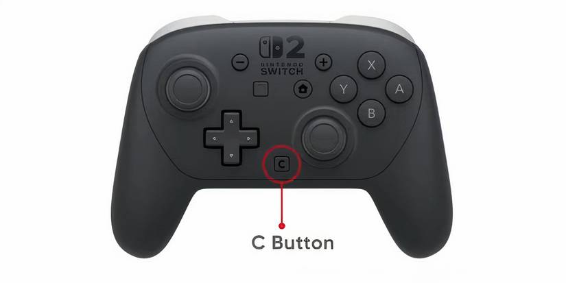 Nintendo Switch 2 Pro Controller C Button
