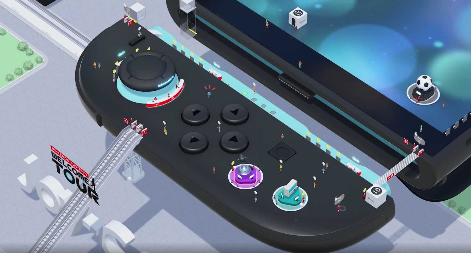 nintendo switch 2 welcome tour joy con