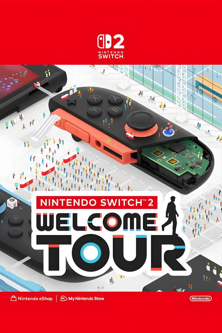 Nintendo Switch 2 Welcome Tour Tag Page Cover Art