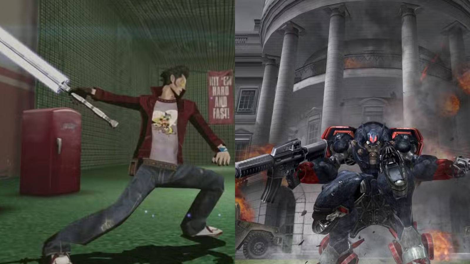 No More Heroes &Metal Wolf Chaos XD 