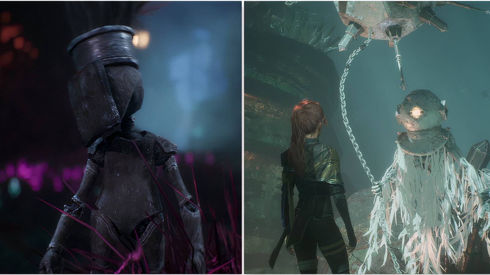 Noco and talking to Demineur in Clair Obscur Expedition 33