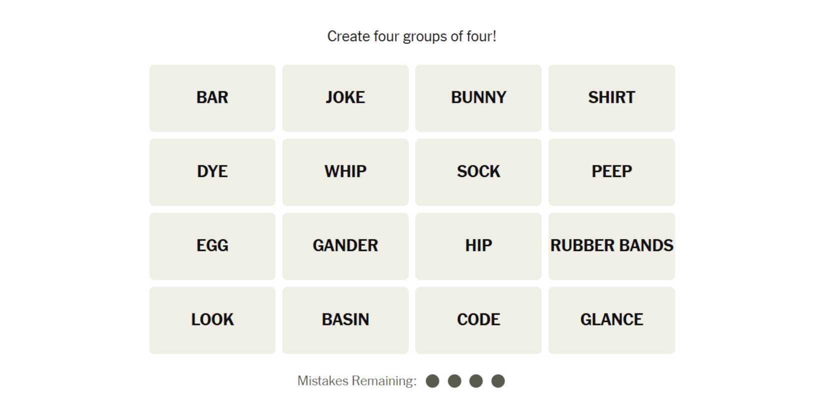 NYT-New-York-Times-Games-Connections-April-20-2025