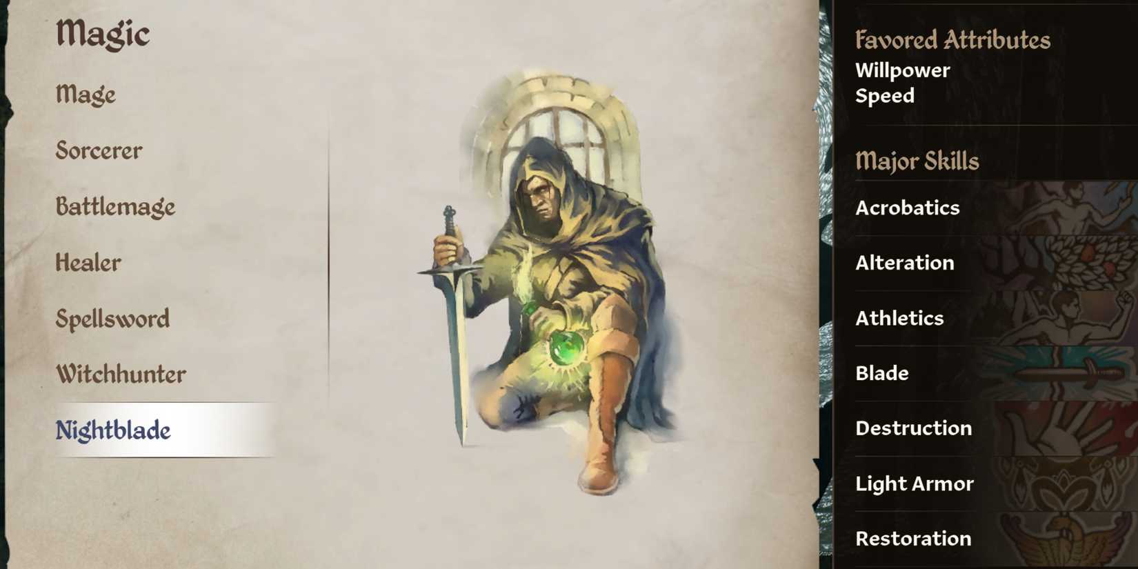 Oblivion Remastered Best Class Tier List Classes Ranked Nightblade