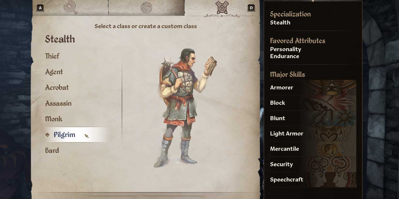Oblivion Remastered Best Class Tier List Classes Ranked Pilgrim