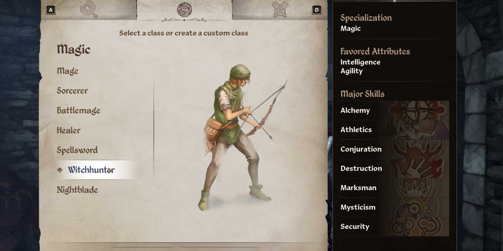 Oblivion Remastered Best Class Tier List Classes Ranked Witchhunter