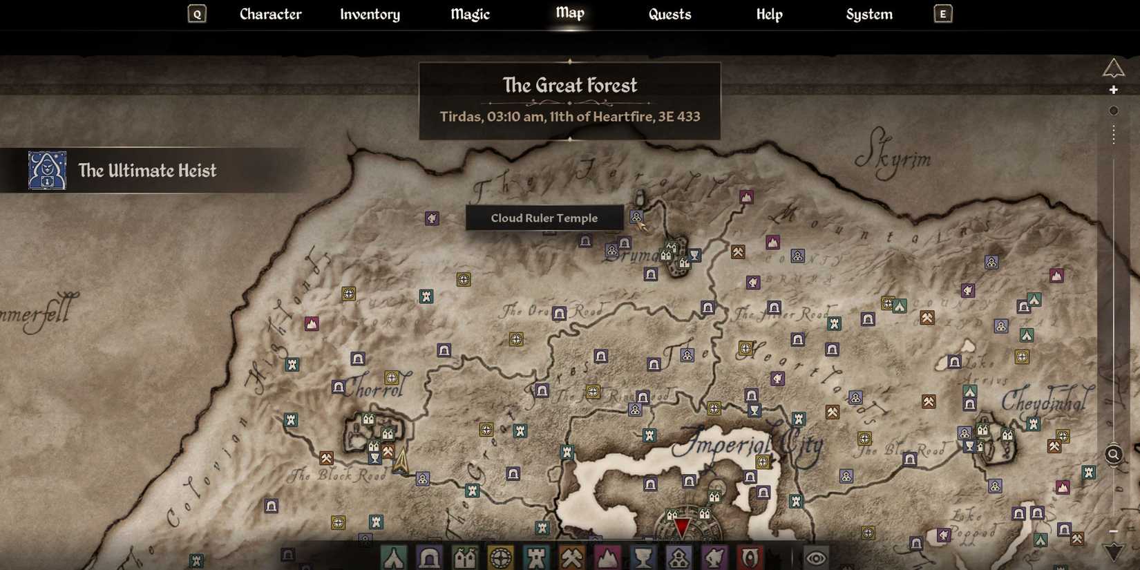 Oblivion Remastered Cloud Ruler Temple