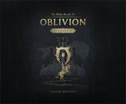 The cover art for the leaked Oblivion Remastered Deluxe Edition