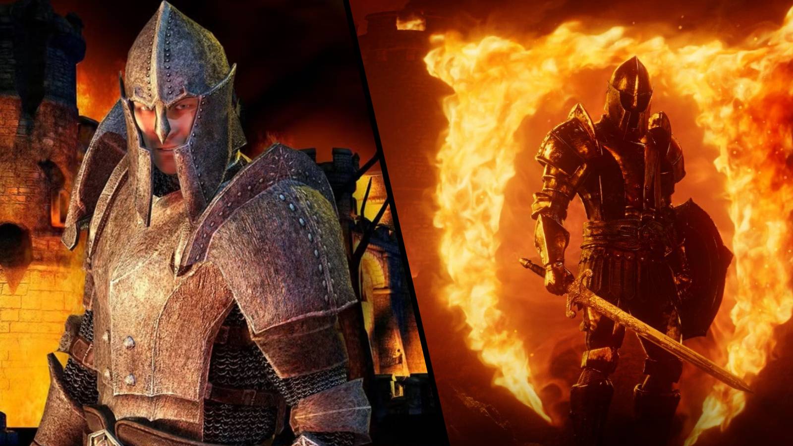 Oblivion Remastered Differences Improvements Changes Original vs Remake Knight City Guard