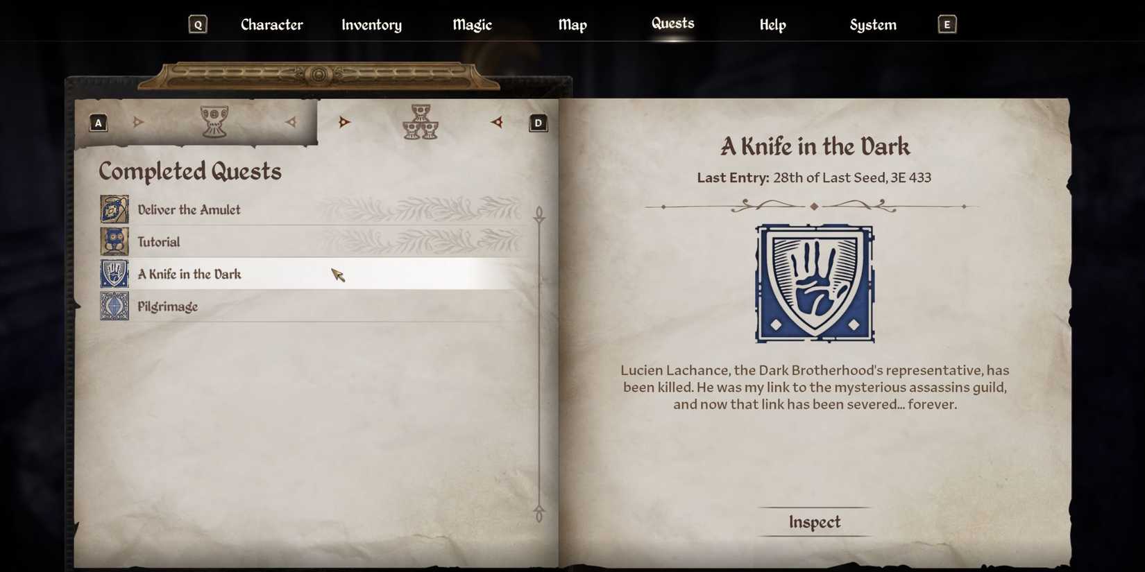 Oblivion Remastered quests