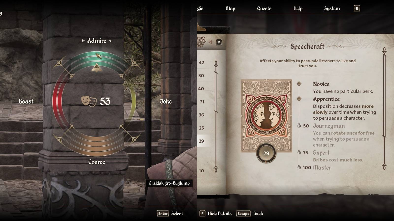 oblivion remastered how to increase speechcraft featured