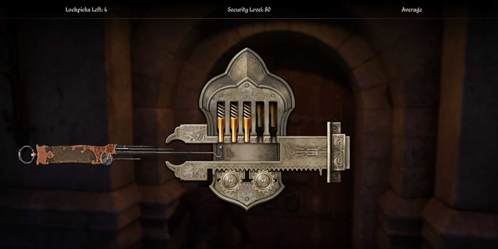 Oblivion Remastered lockpick