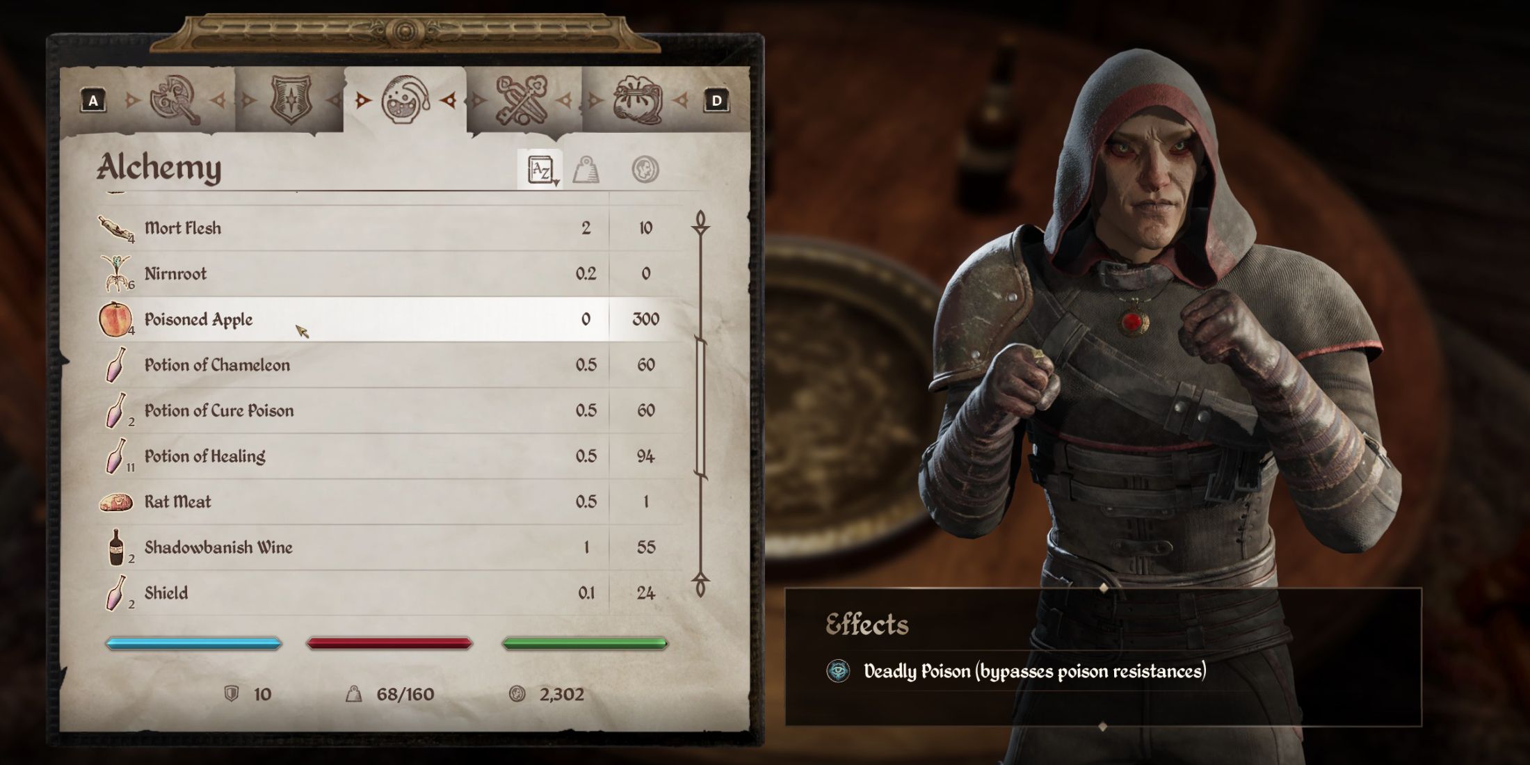 Oblivion Переработал Эффекты Отравленного Яблока