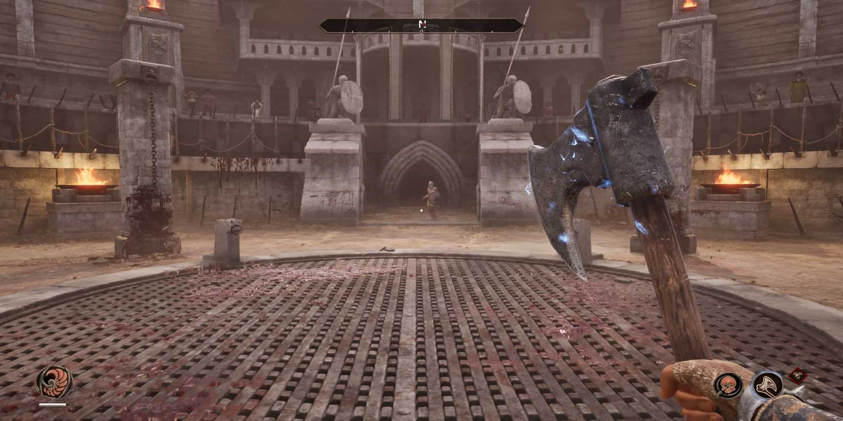 The Elder Scrolls 4 Oblivion Remastered shock damage on weapon arena