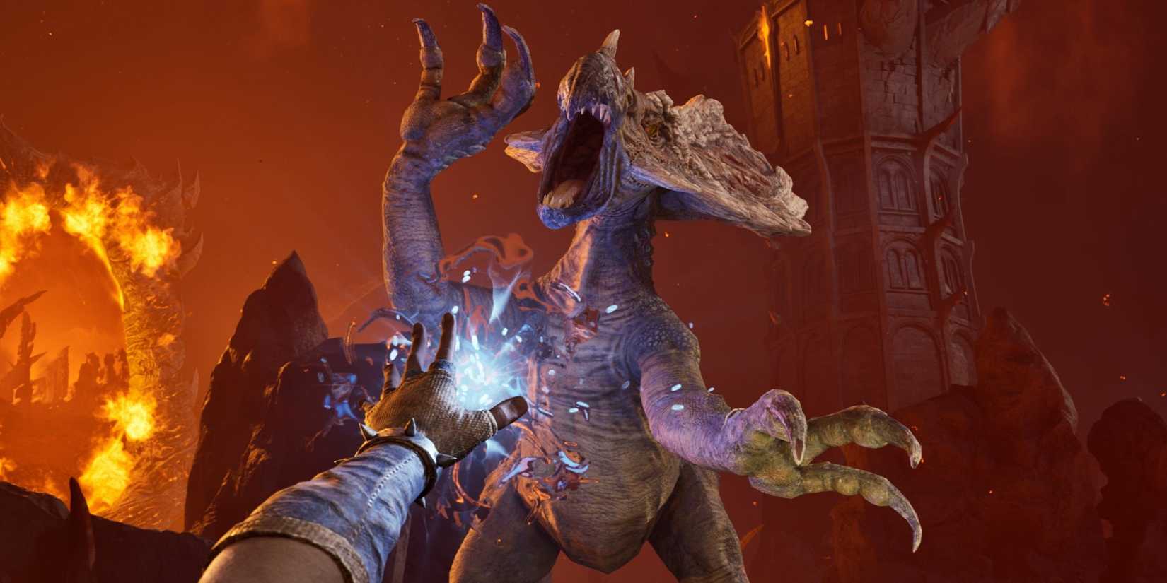 Oblivion Remastered Spell Vendor Header