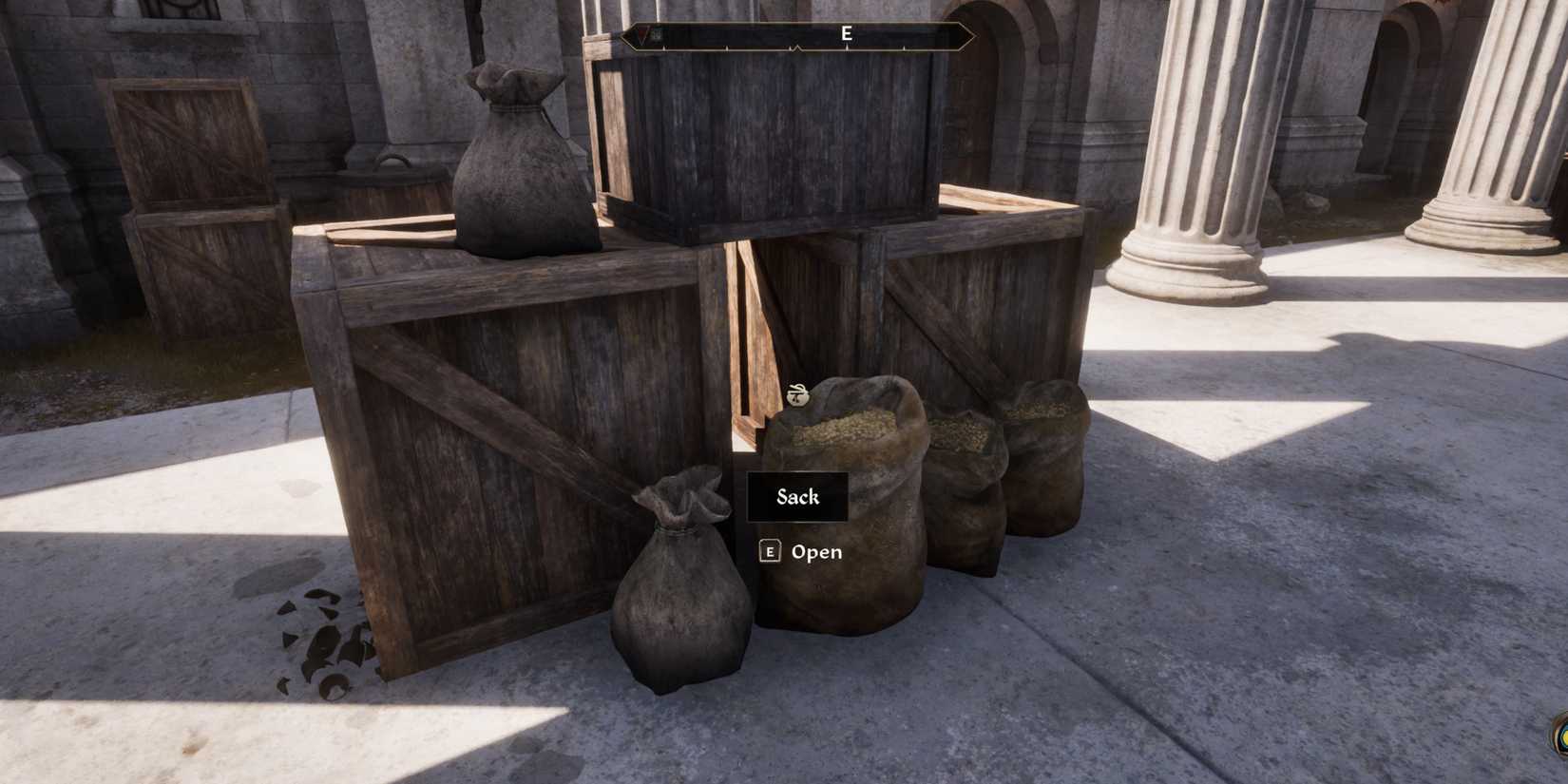 Oblivion Remastered Storage Store Items Sack