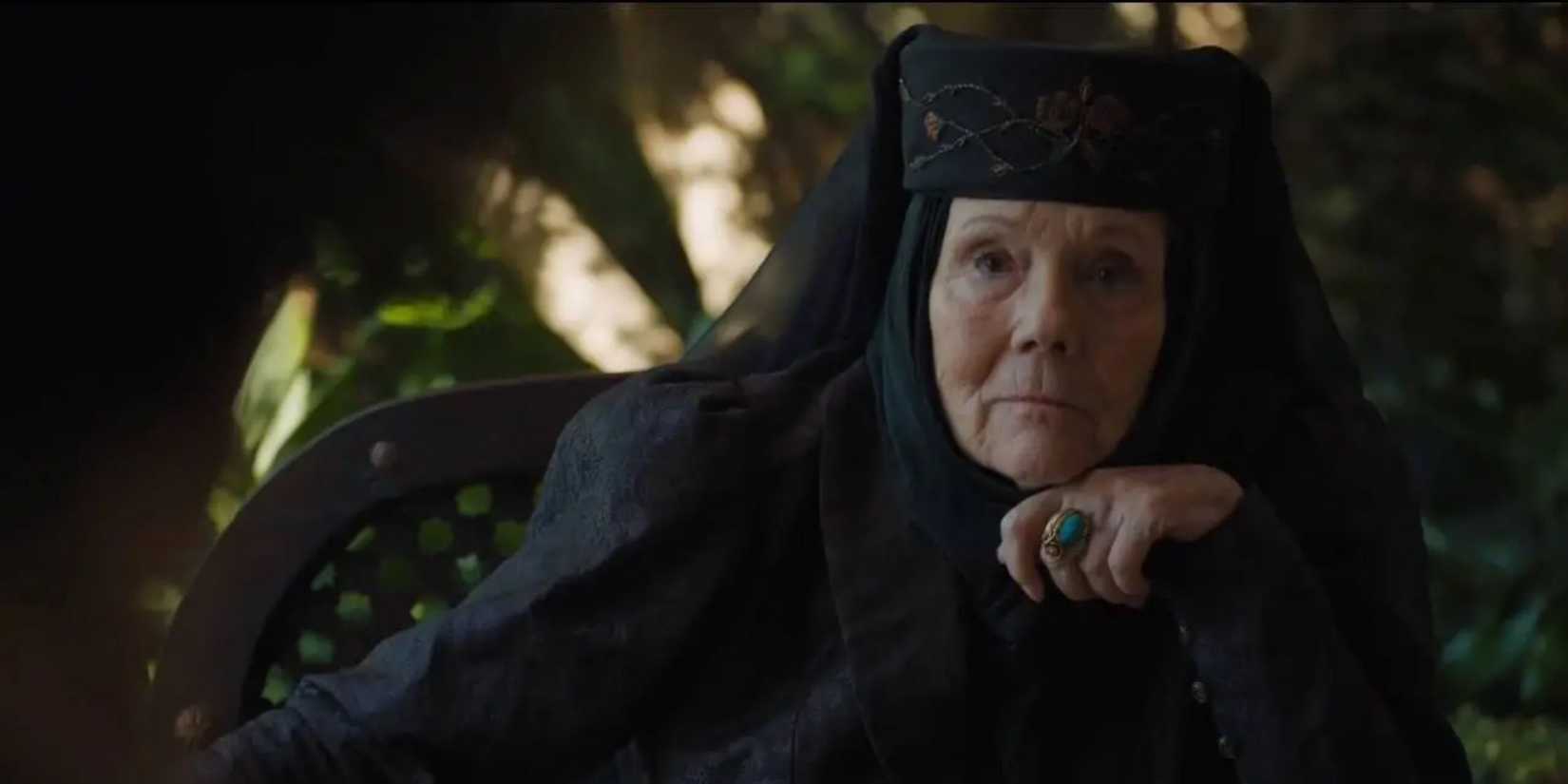 Olenna Tyrell, one of the supporting characters in Game of Thrones