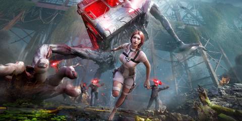 Once Human promo key art for April 2025 mobile launch