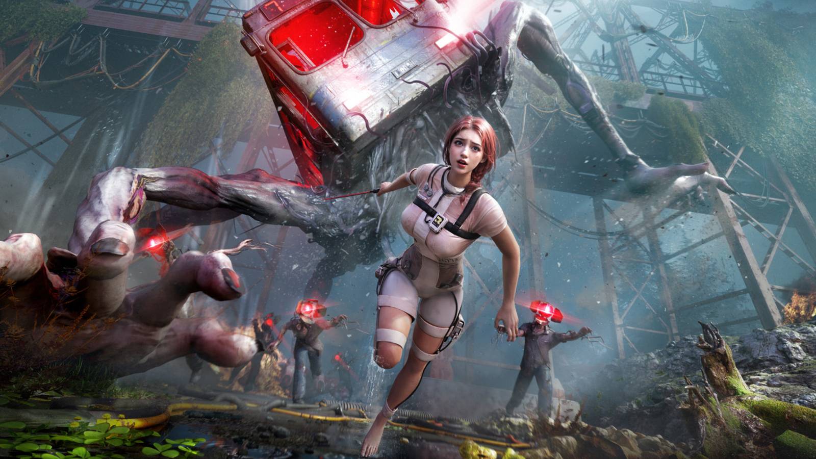 Once Human promo key art for April 2025 mobile launch