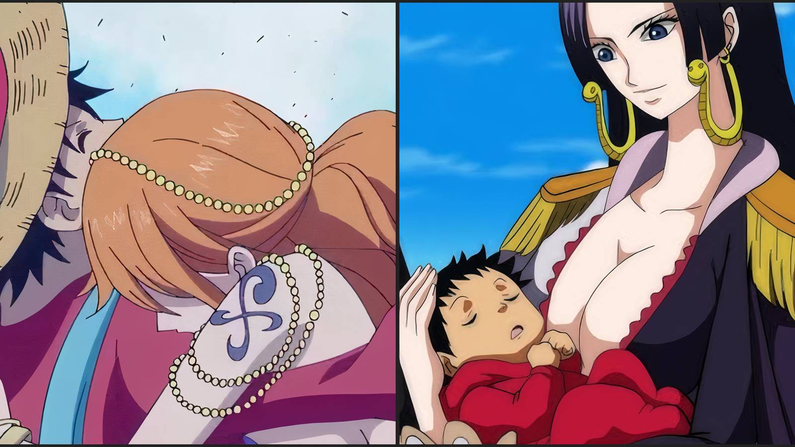 One Piece Luffy Partner Hancock Nami