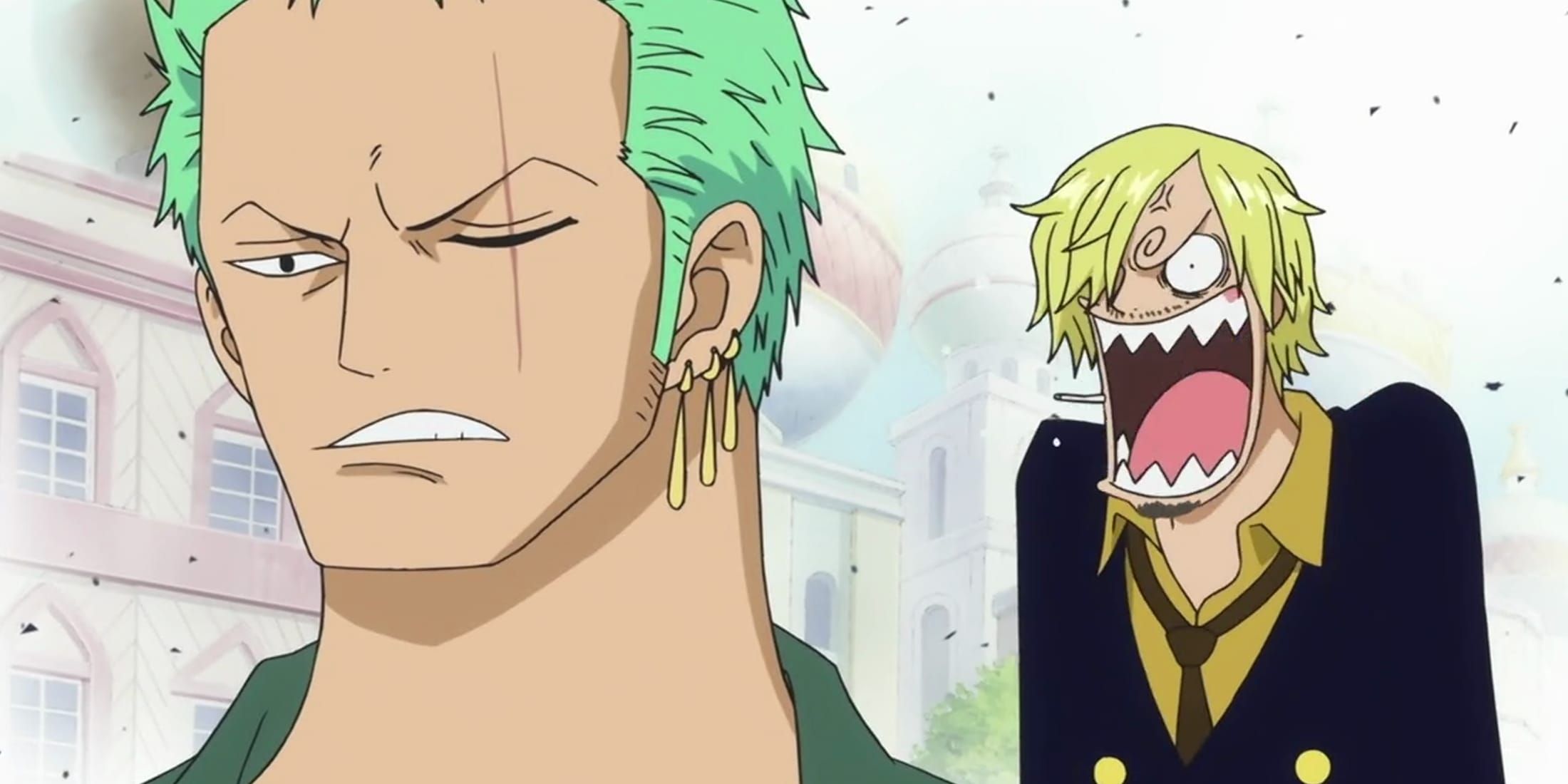 One Piece Sanji is Mad to Zoro