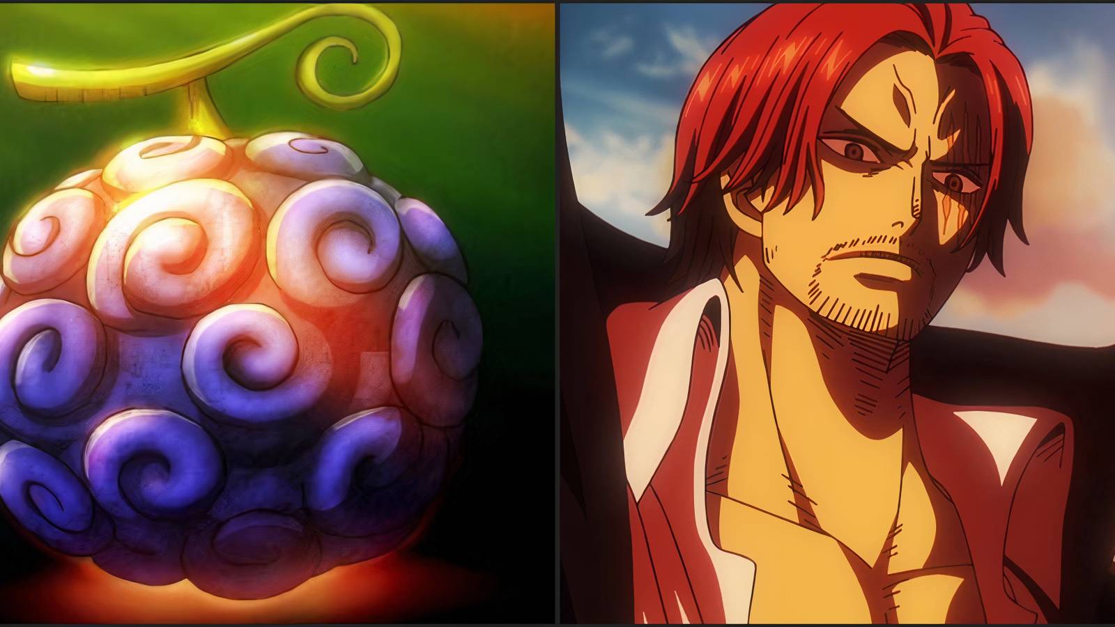 One Piece Shanks Reject Gomu Gomu no Mi