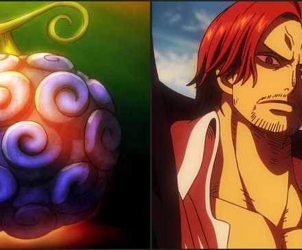 One Piece Shanks Reject Gomu Gomu no Mi
