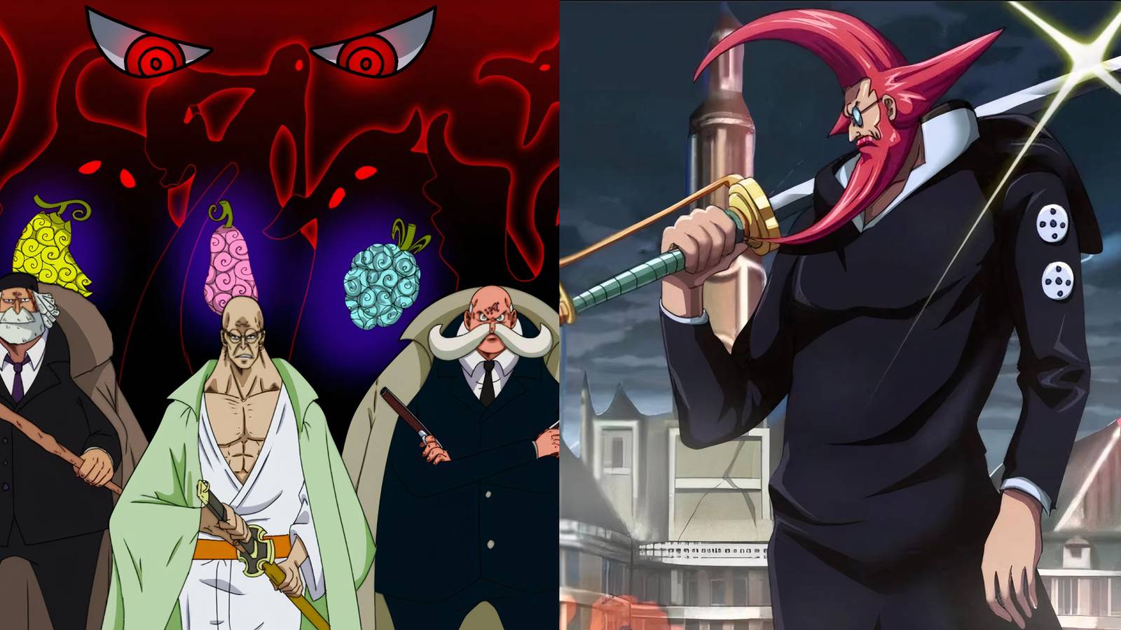 One Piece Strongest Gorosei Five Elders Garling Figarland