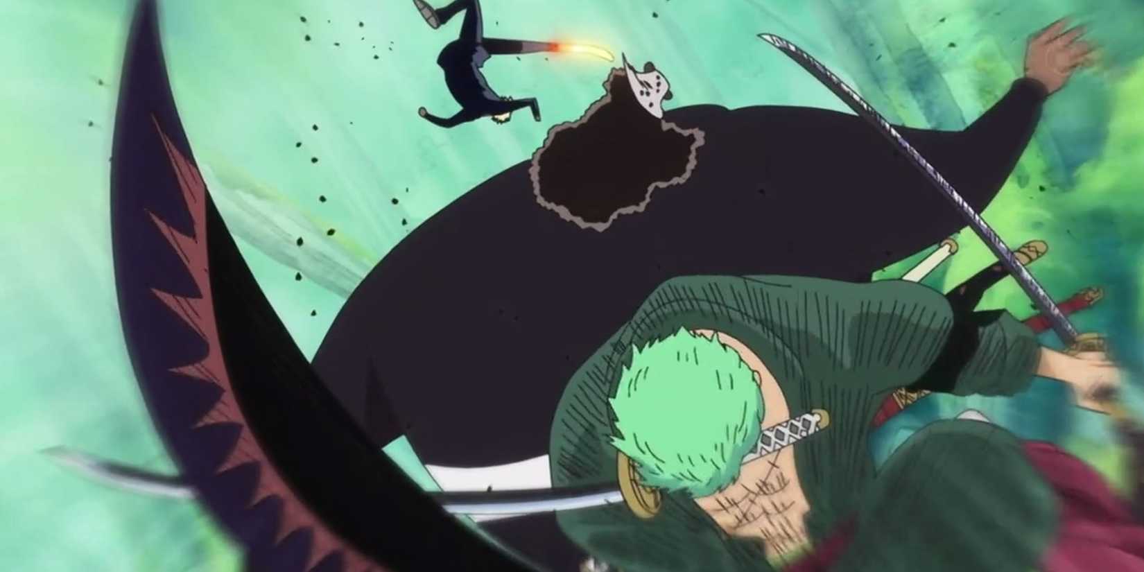 One Piece Zoro and Sanji Attacks a Pacifista
