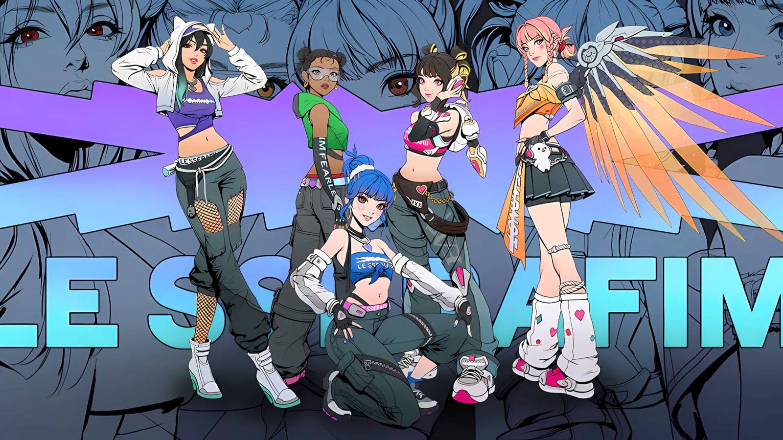 Overwatch 2 Le SSERAFIM Fearless Collaboration